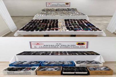 ANTALYA’DA KAÇAK ÜRÜN OPERASYONU
