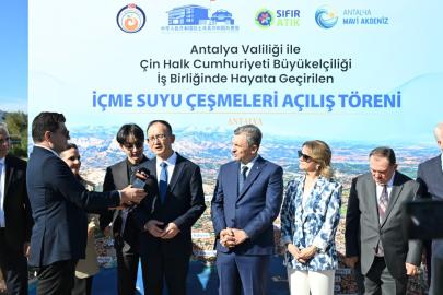 ANTALYA’DA SUYA ERİŞİM KOLAYLAŞIYOR