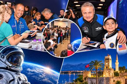 ASTRONOTLARA İMZA KUYRUĞU