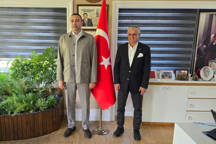 AYKUT KAYA’DAN TOPALOĞLU’NA ZİYARET