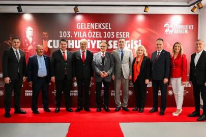 CUMHURİYET’İN 103. YILINA 103 ESERLİ SERGİ