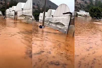 DEMRE’DE AYNI MANZARA, AYNI ENDİŞE: SEL YİNE VURDU
