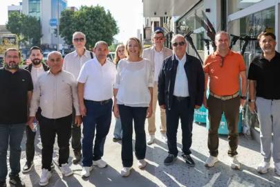HATİCE ÖZ’DEN ESNAFA YERİNDE ÇÖZÜM MESAJI