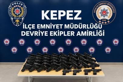 KEPEZ’DE SİLAH OPERASYONU