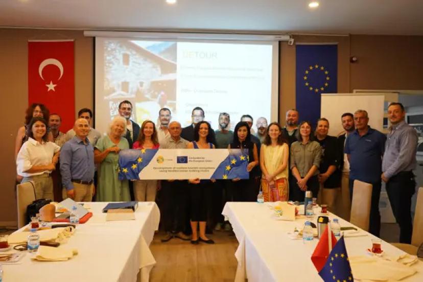 LİKYA YOLU’NDA TURİZME 248 BİN AVROLUK CAN SUYU