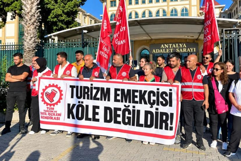 OTEL ÇALIŞANLARININ MAAŞ ALACAKLARI İÇİN ÖN PROTOKOL İMZALANDI