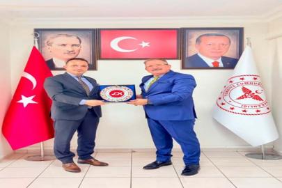 VERGİ DENETİM KURULU BAŞKANI GÖK’TEN SAĞLIK MÜDÜRÜ ÖZKAN’A ZİYARET